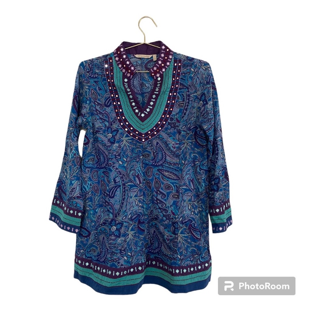 Soft Surroundings Boho Top